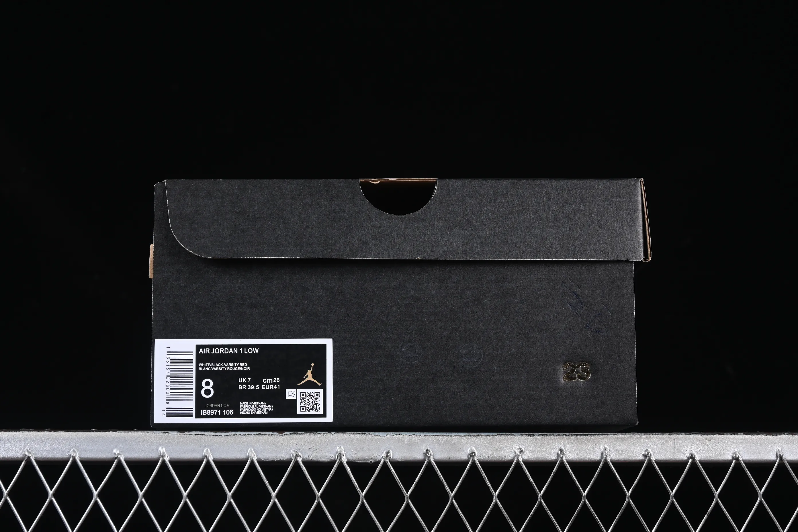 All categories Air Jordan Jordan series basketball shoes Air Jordan 1 Low Air Jordan 1 Low "White Black Gym Red" AJ1 Joe 1 Black Toe 2.0 Low-top cultural casual sneakers IB8971-106
